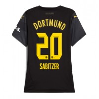 Echipament fotbal Borussia Dortmund Marcel Sabitzer #20 Tricou Deplasare 2024-25 pentru femei maneca scurta